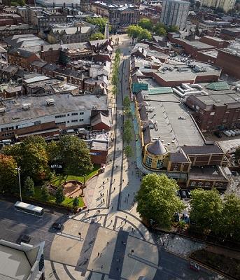 Major public realm works at Friargate South