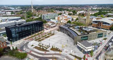 Student Centre and New Square