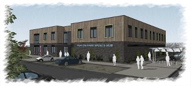 Artist Impression of Ashton Park Sports Hub