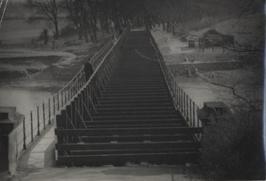 The old Tram Bridge circa 1940