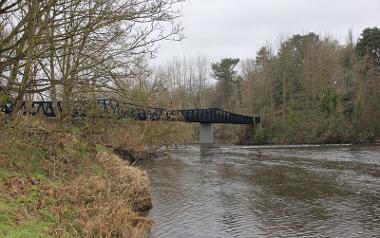 Landscape view of Tram Bridge 